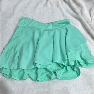 Mint Green Flowy Skirt